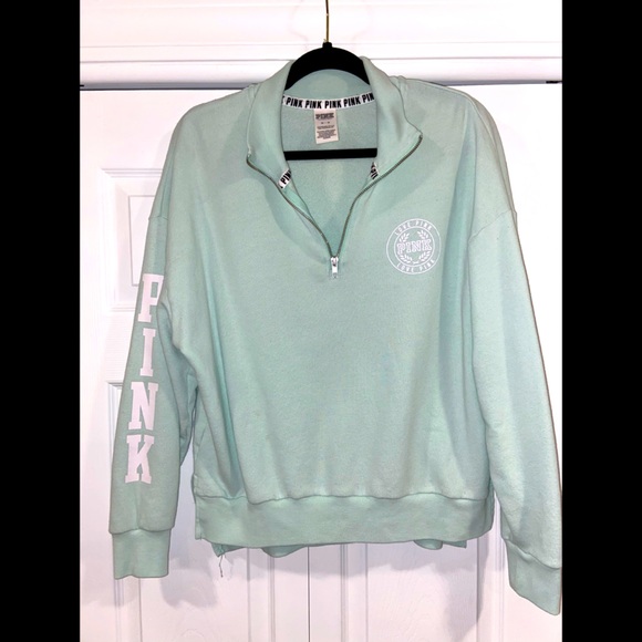 PINK Victoria's Secret Sweaters - PINK quarter zip